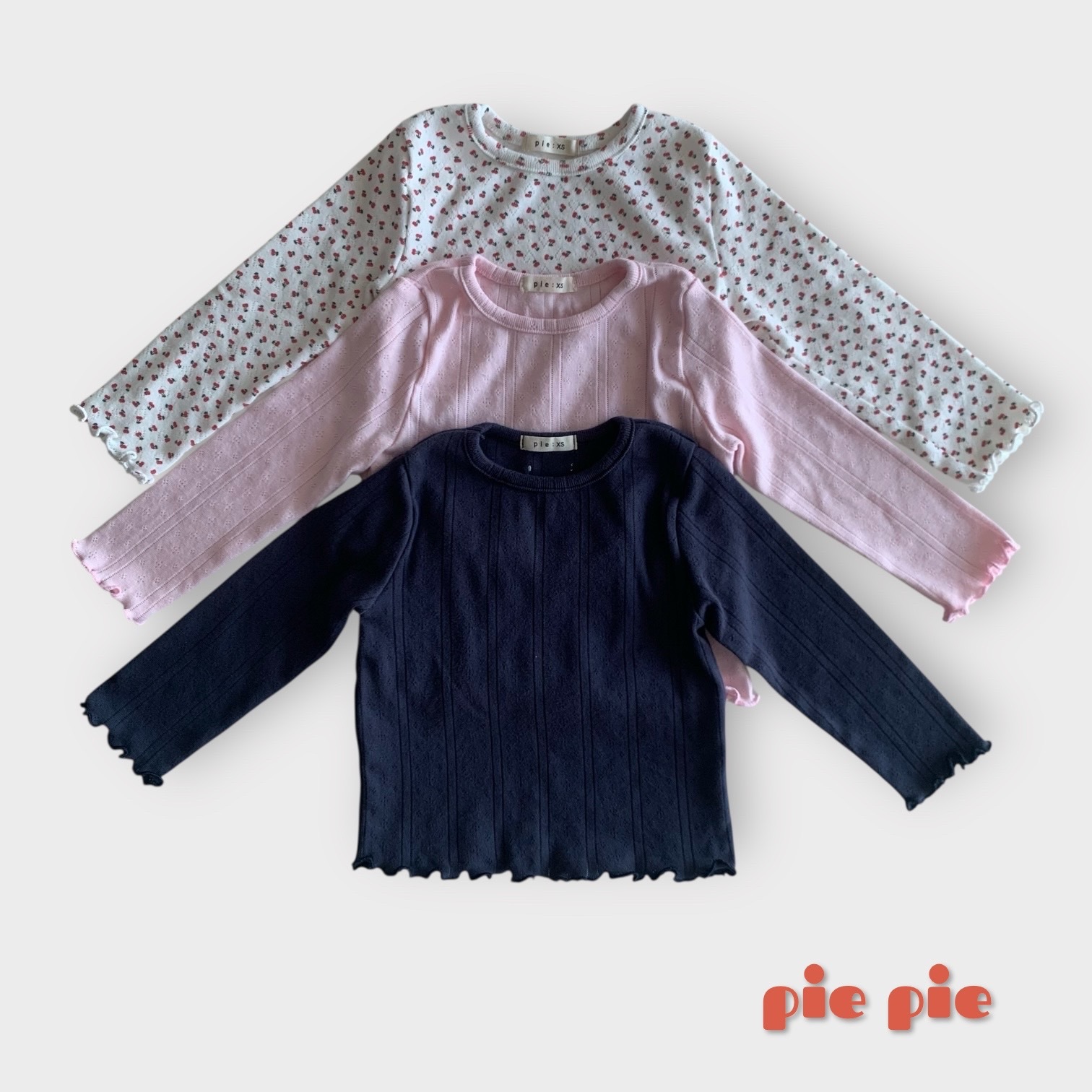 小雲朵捲邊上衣