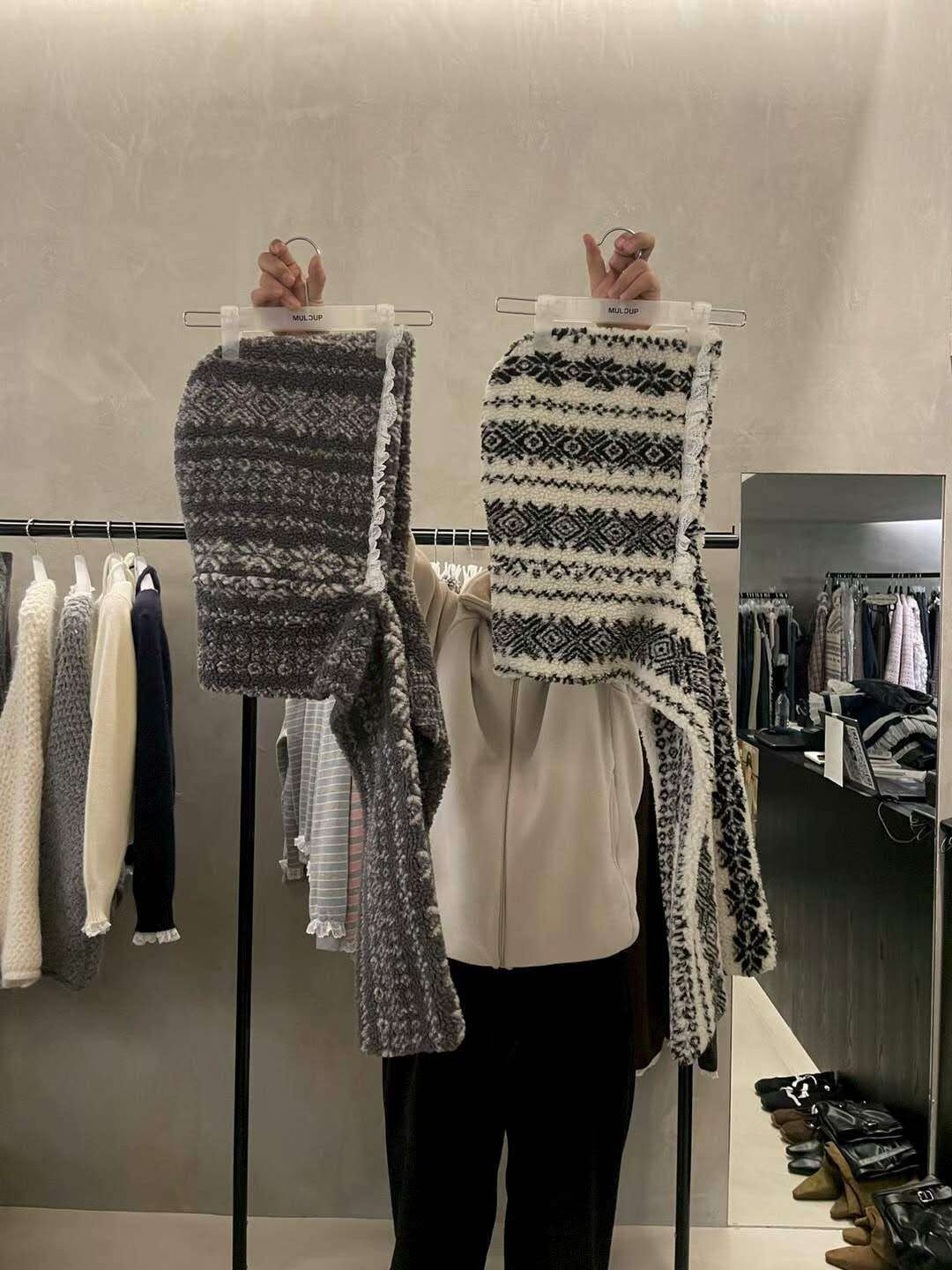 MP5429 復古花紋綁帶帽 *特價* (優惠碼同充值購物金不適用)