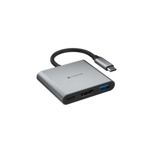 mophie 3合1 USB-C 多媒體擴展器