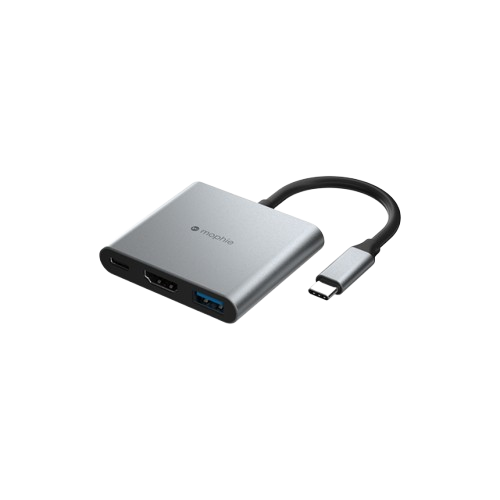 mophie 3合1 USB-C 多媒體擴展器