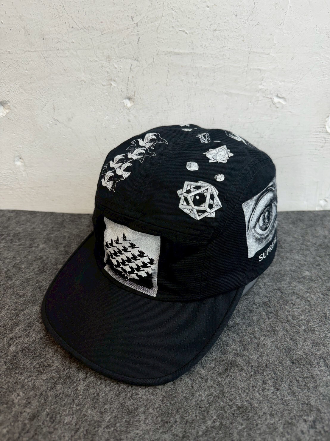 Supreme MC Escher Camp Cap