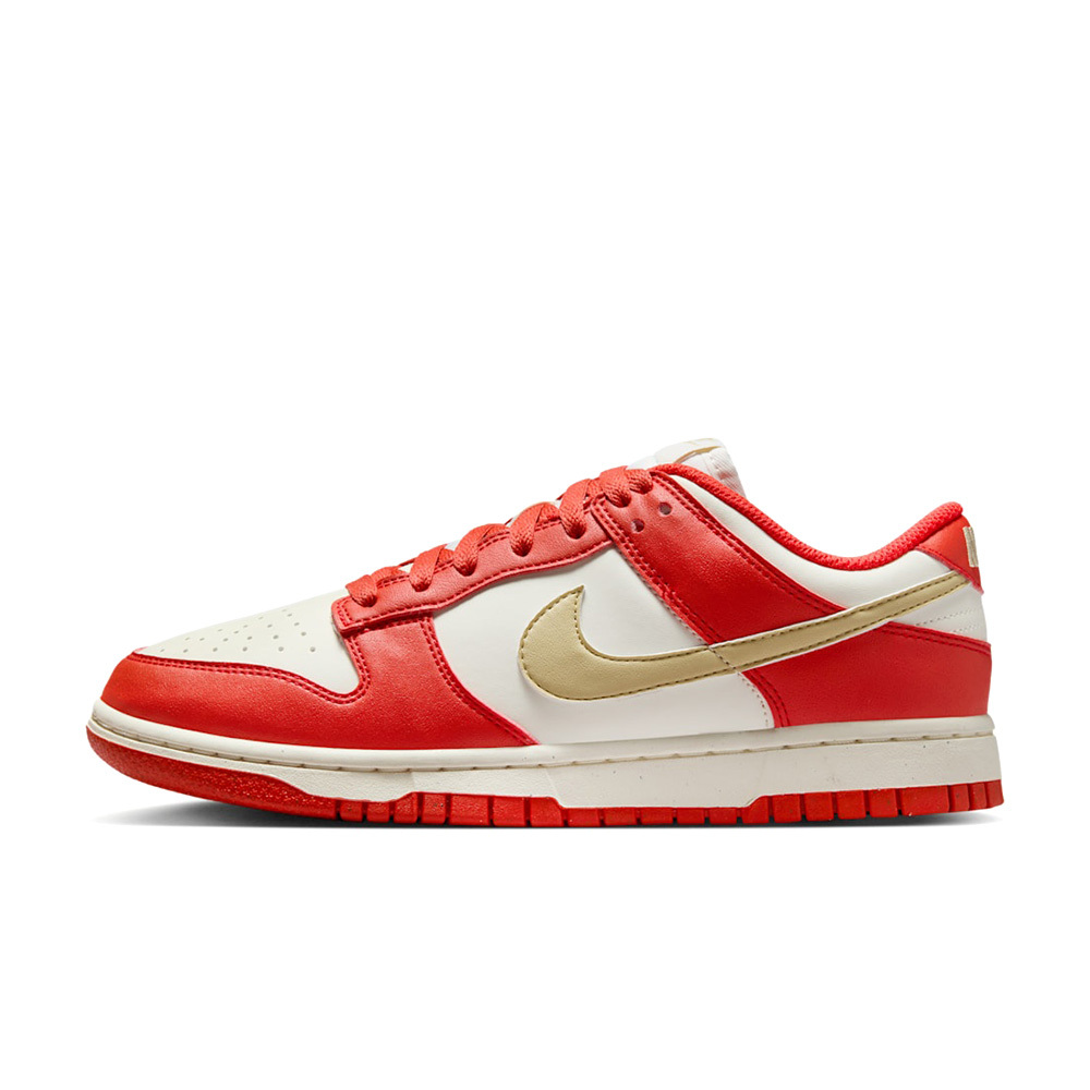 W Nike Dunk Low 紅白金勾 復古 撞色 休閒鞋 運動鞋 女鞋 DD1873-602
