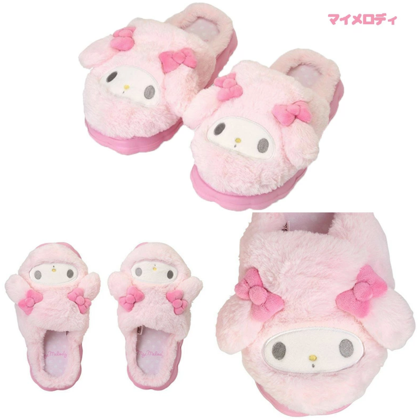 日本 2026 新版 My Melody 成人拖鞋