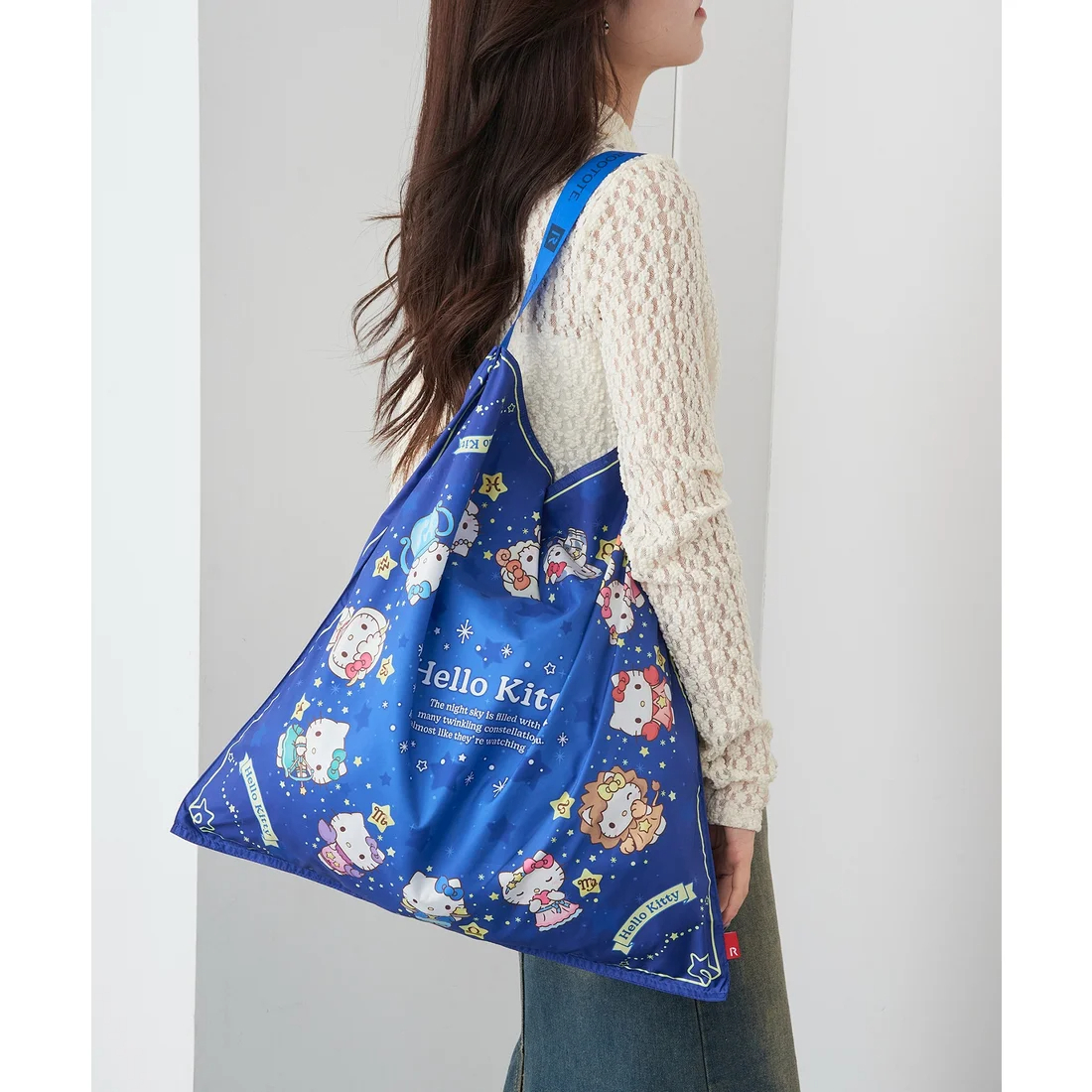 26038-KT Sanrio Hello Kitty × ROOTOTE TABLO 50 托特包 深藍色 #JP-RT26