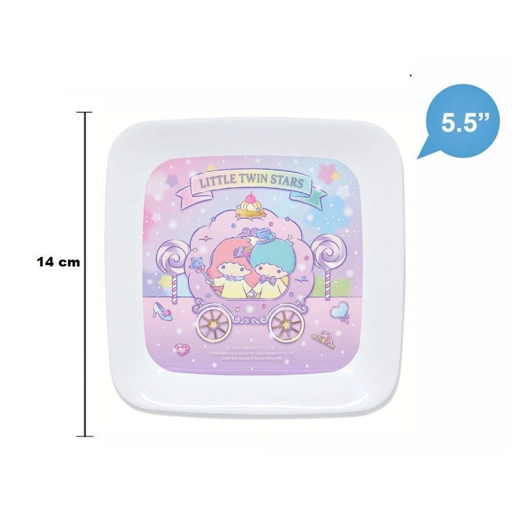 雙星仙子 Sanrio 5.5 "小盤子(科學瓷)