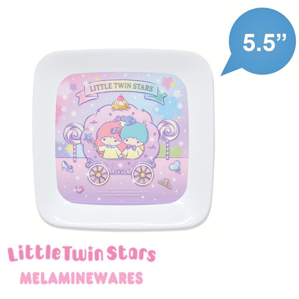 雙星仙子 Sanrio 5.5 "小盤子(科學瓷)