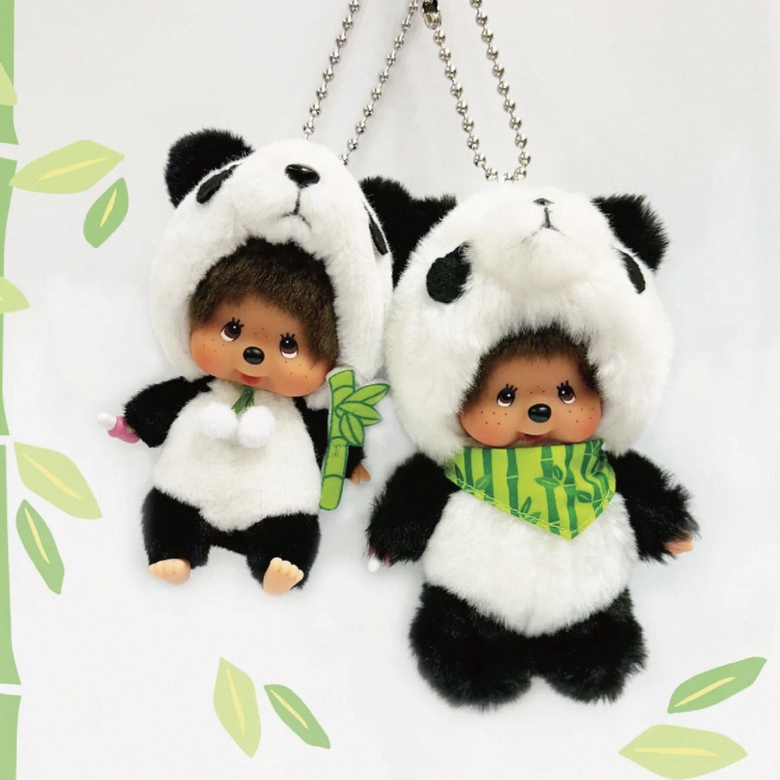 MONCHHICHI 蒙奇奇 熊貓 造型 吊飾