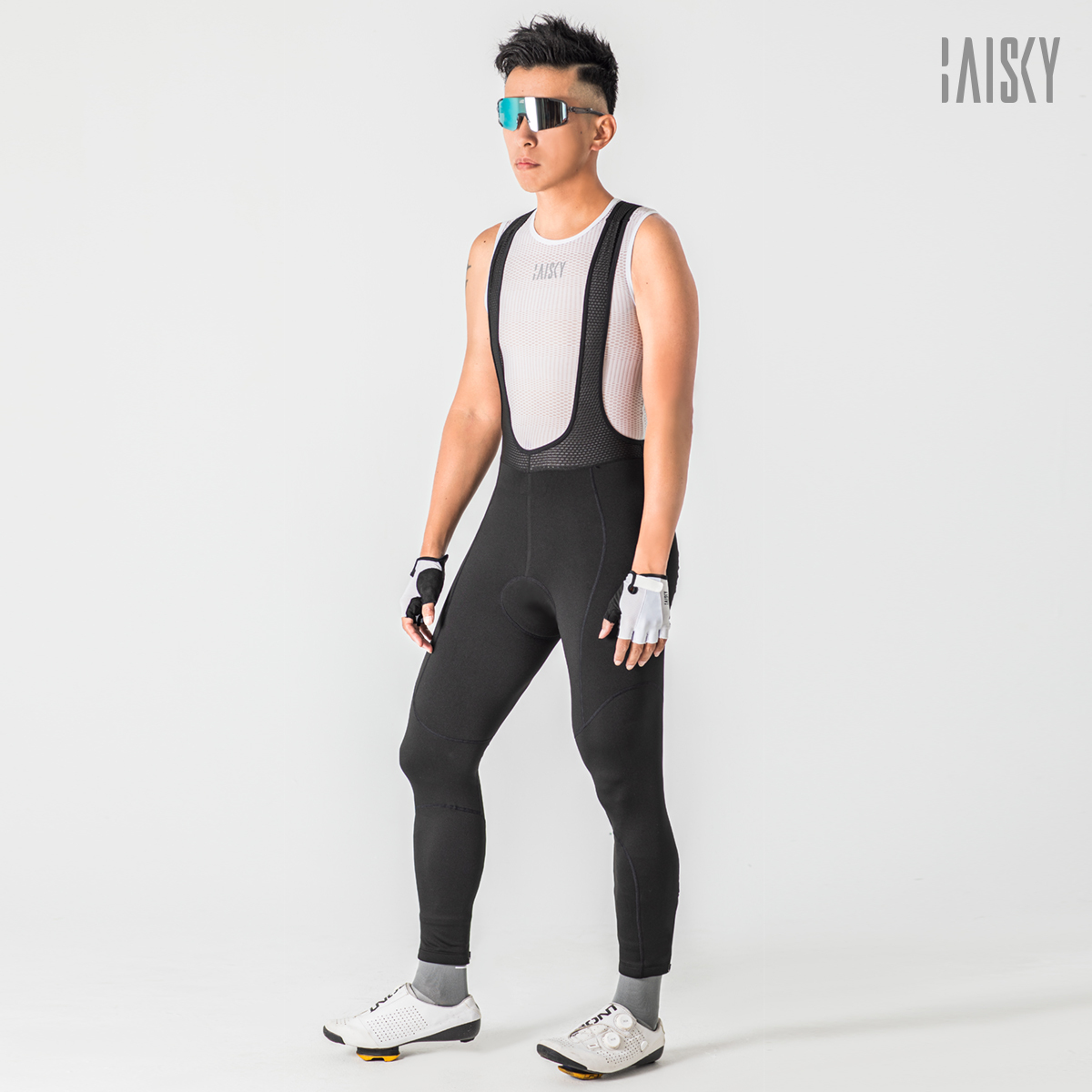 男款抓絨吊帶長褲 疾風