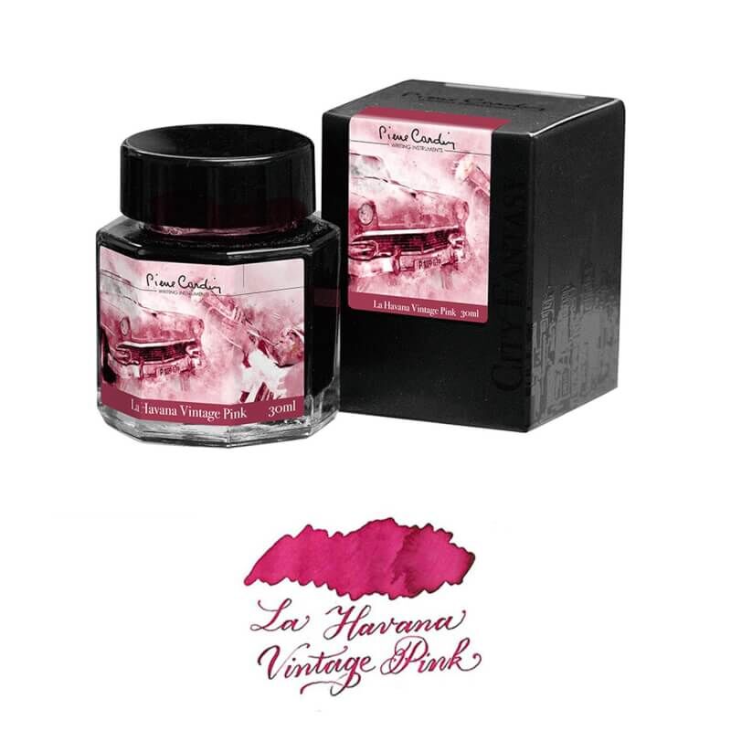 墨水-夏灣拿粉紅