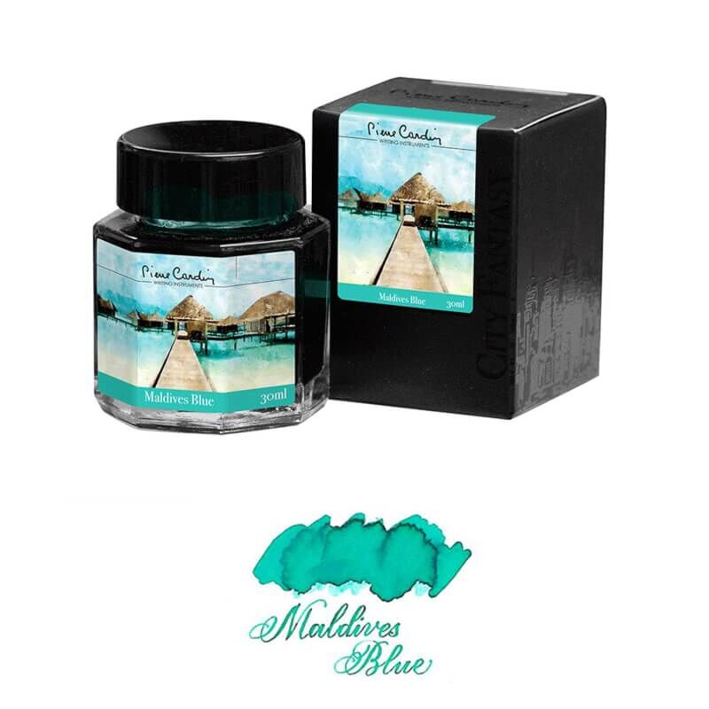 墨水-馬爾代夫澄藍