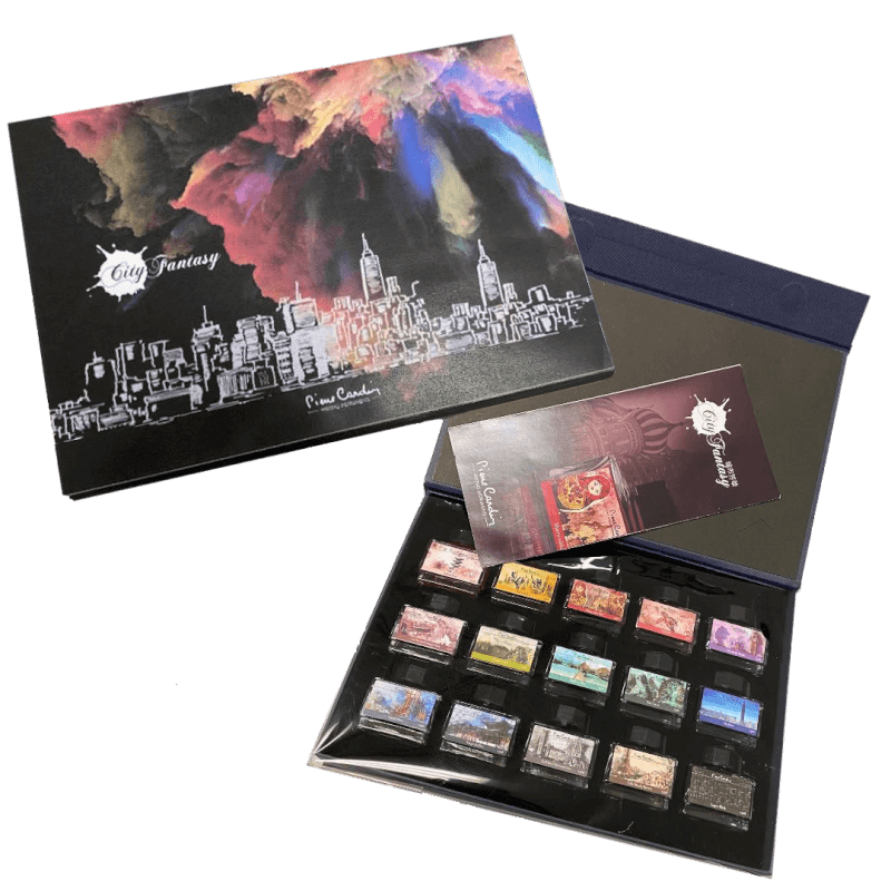 城市幻彩鋼筆墨水套裝