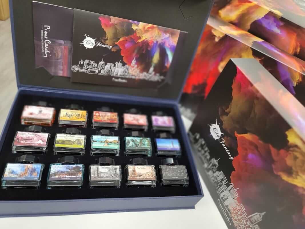 城市幻彩鋼筆墨水套裝