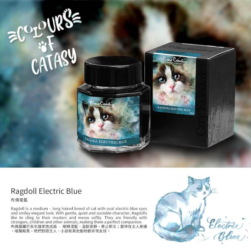 鋼筆墨水-布偶電藍