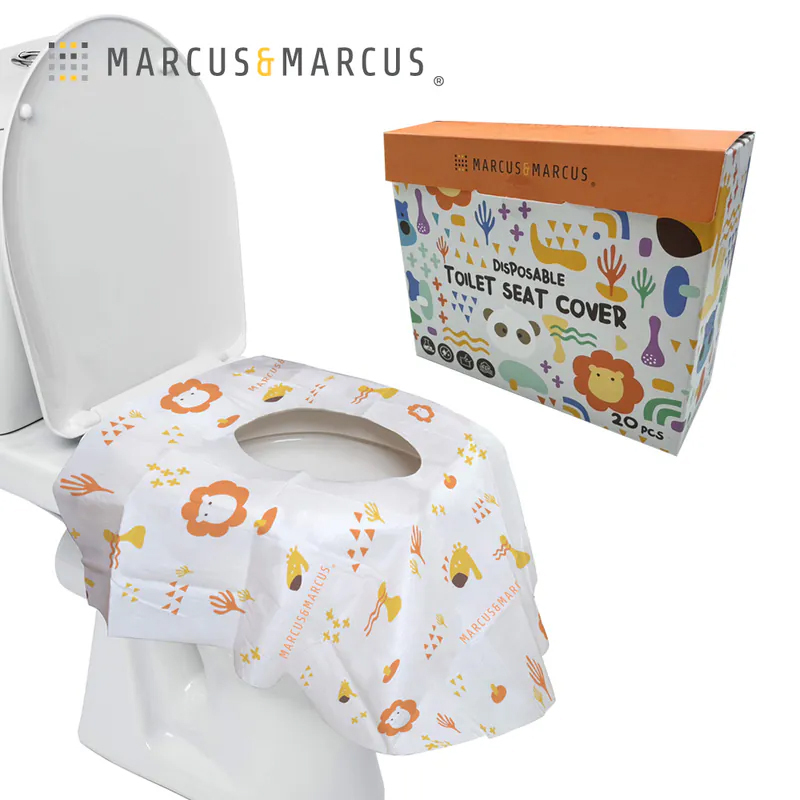 加拿大 Marcus&Marcus 拋棄式防水馬桶坐墊20入 獨立包裝 衛生輕巧好攜帶 小朋友 大人也可用
