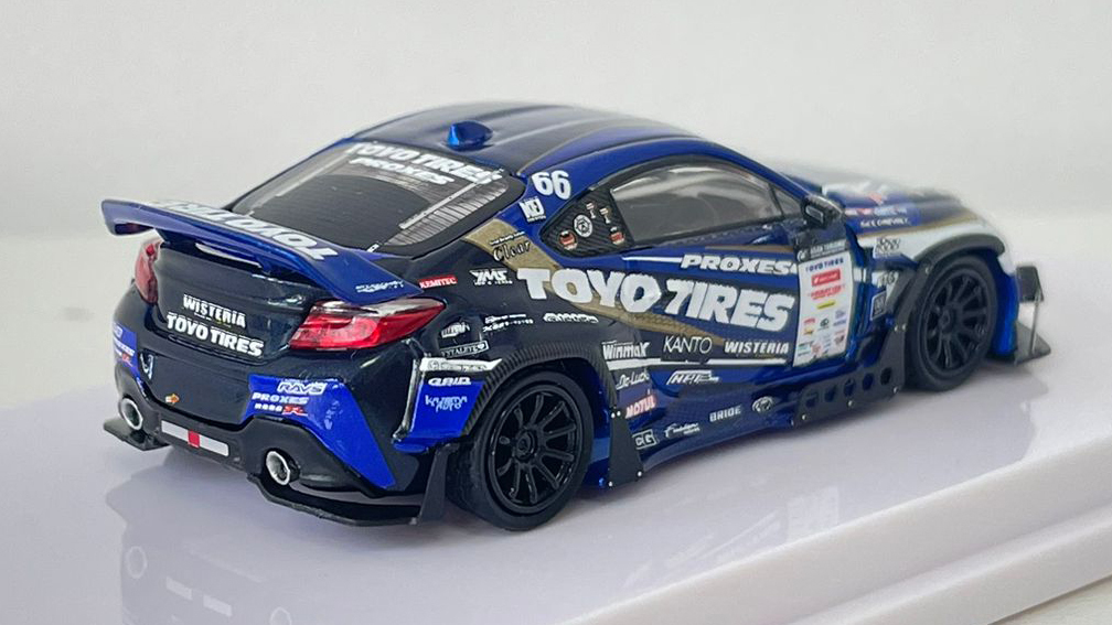 預訂:1/64 GULLIVER64 GR86 Team Toyo Tires Drift D1GP 2025 #66 H.Fujino (GU64102)