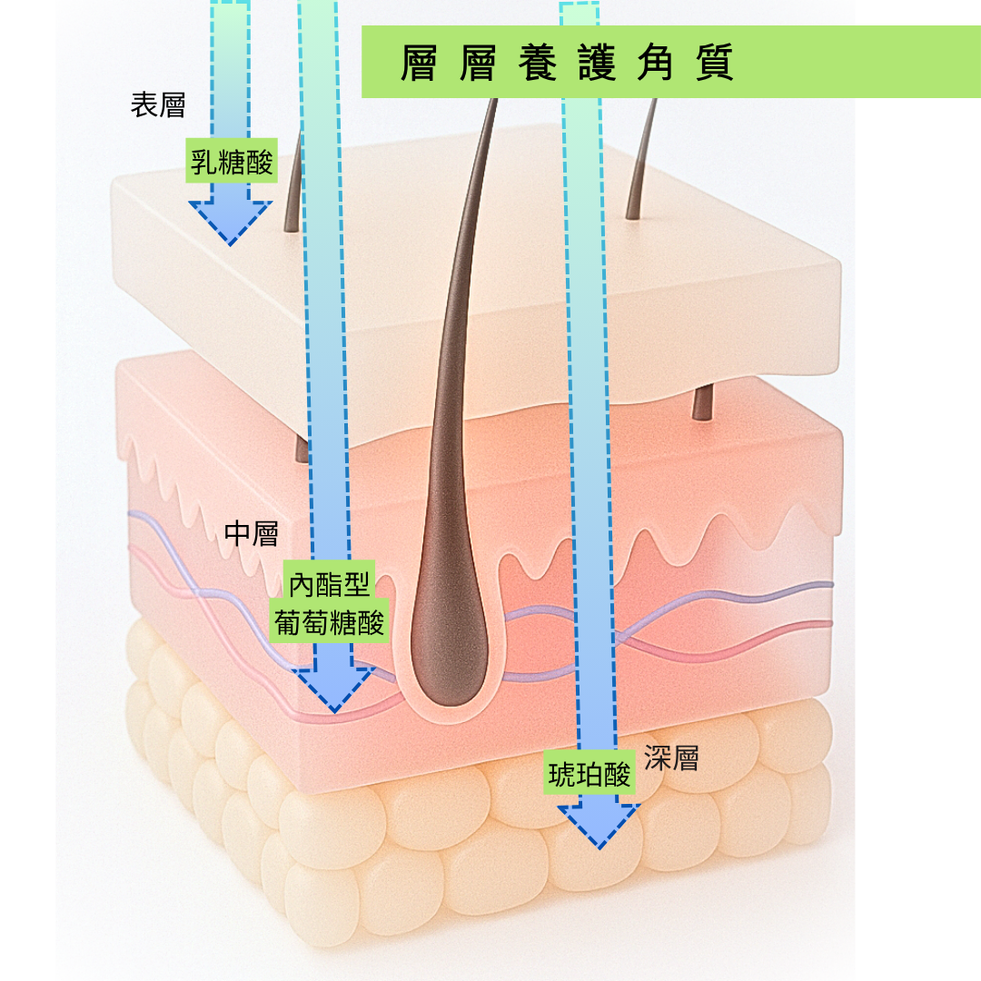 DERMA OUXIS歐希施角質平滑3重酸精華凝露 毛孔粗大 油性抗痘精華乳糖酸 內酯型葡萄糖酸 琥珀酸