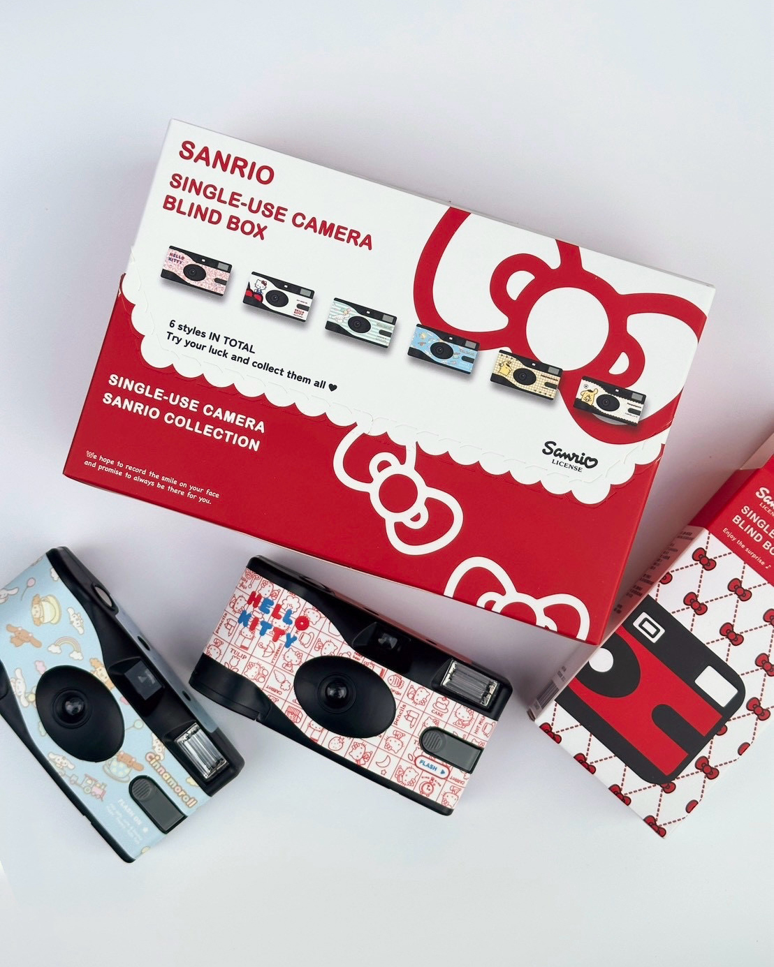 Sanrio Camera Blind Box 三麗鷗一次性即可拍盲盒 凱蒂貓滿版款、大耳狗滿版款
