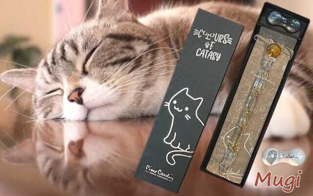 貓貓玻璃沾水筆