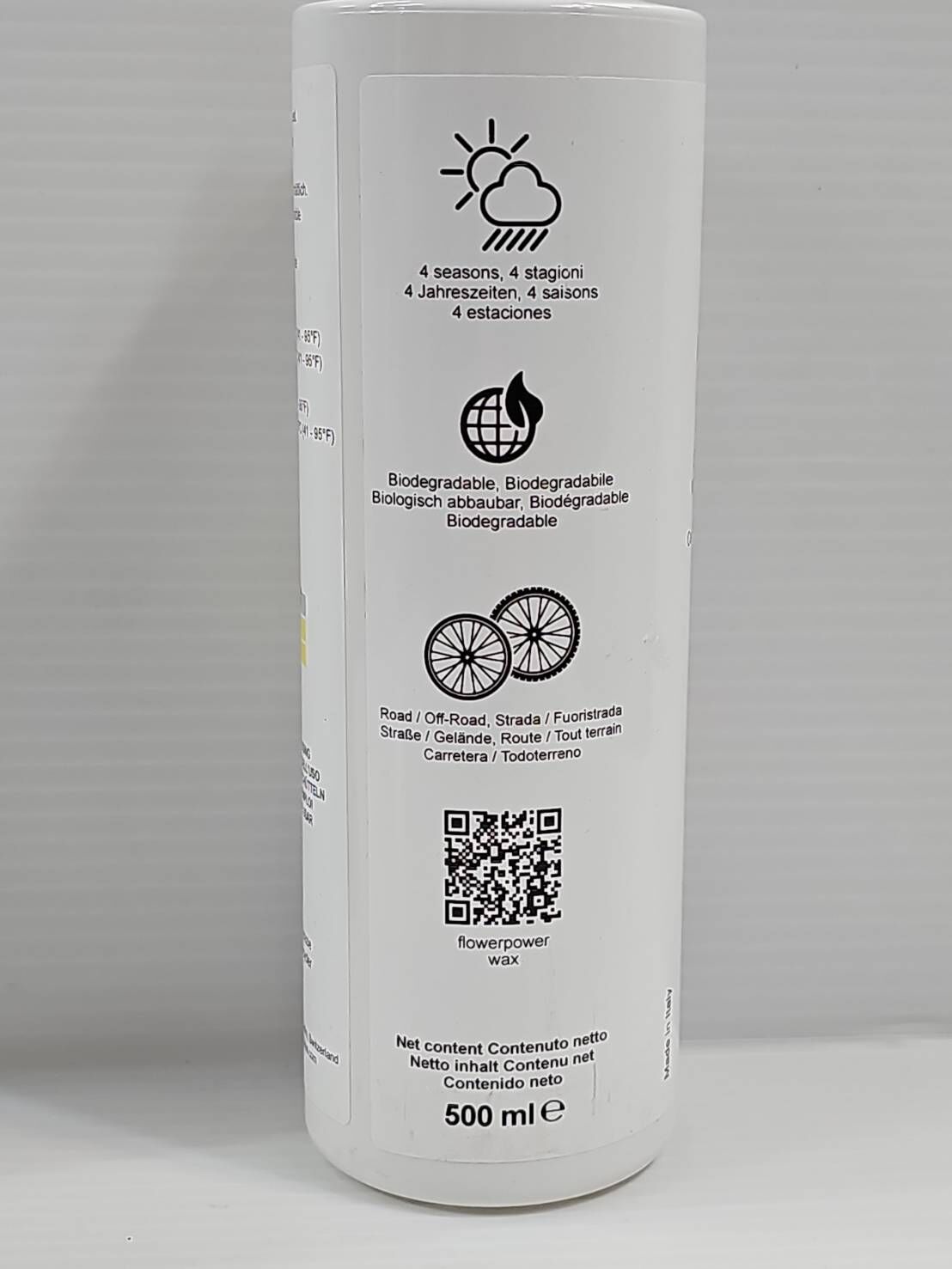 Effetto Mariposa 花之力 500ml (大瓶) 自行車鏈條蠟 蠟性鏈條油 鏈條腊 超過50%的蠟含量 約450~650km使用