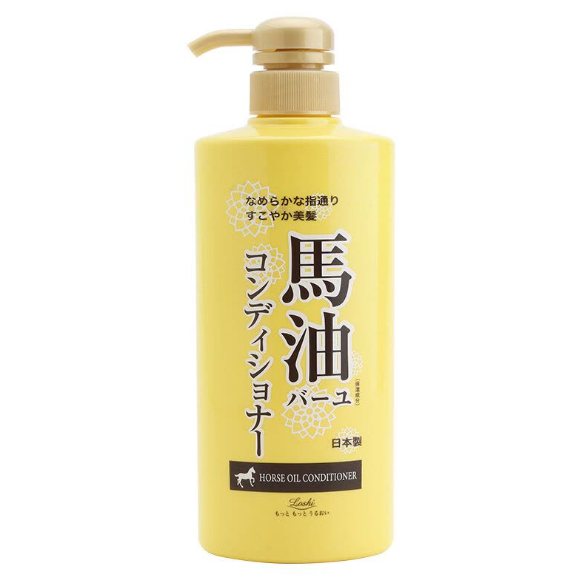Loshi馬油保濕滋潤護髮素 600ml