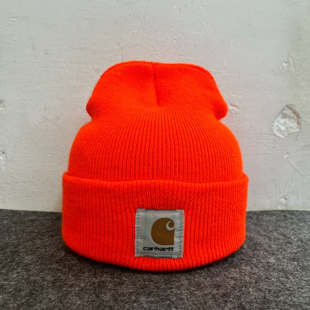 CARHARTT ACRYLIC WATCH BEANIE CORAL GLOW