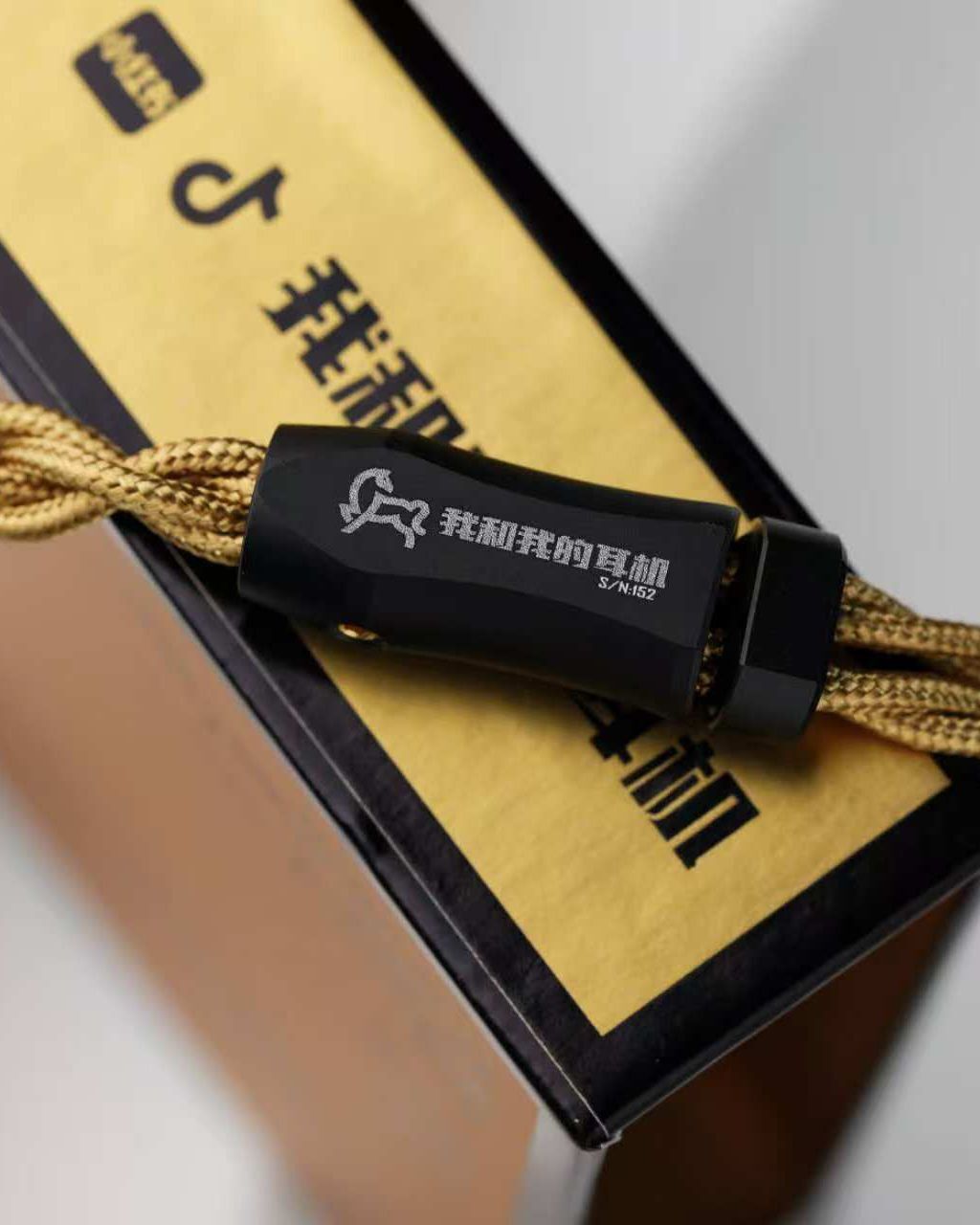 PW Audio x 我和我的耳機限量升級線赤金