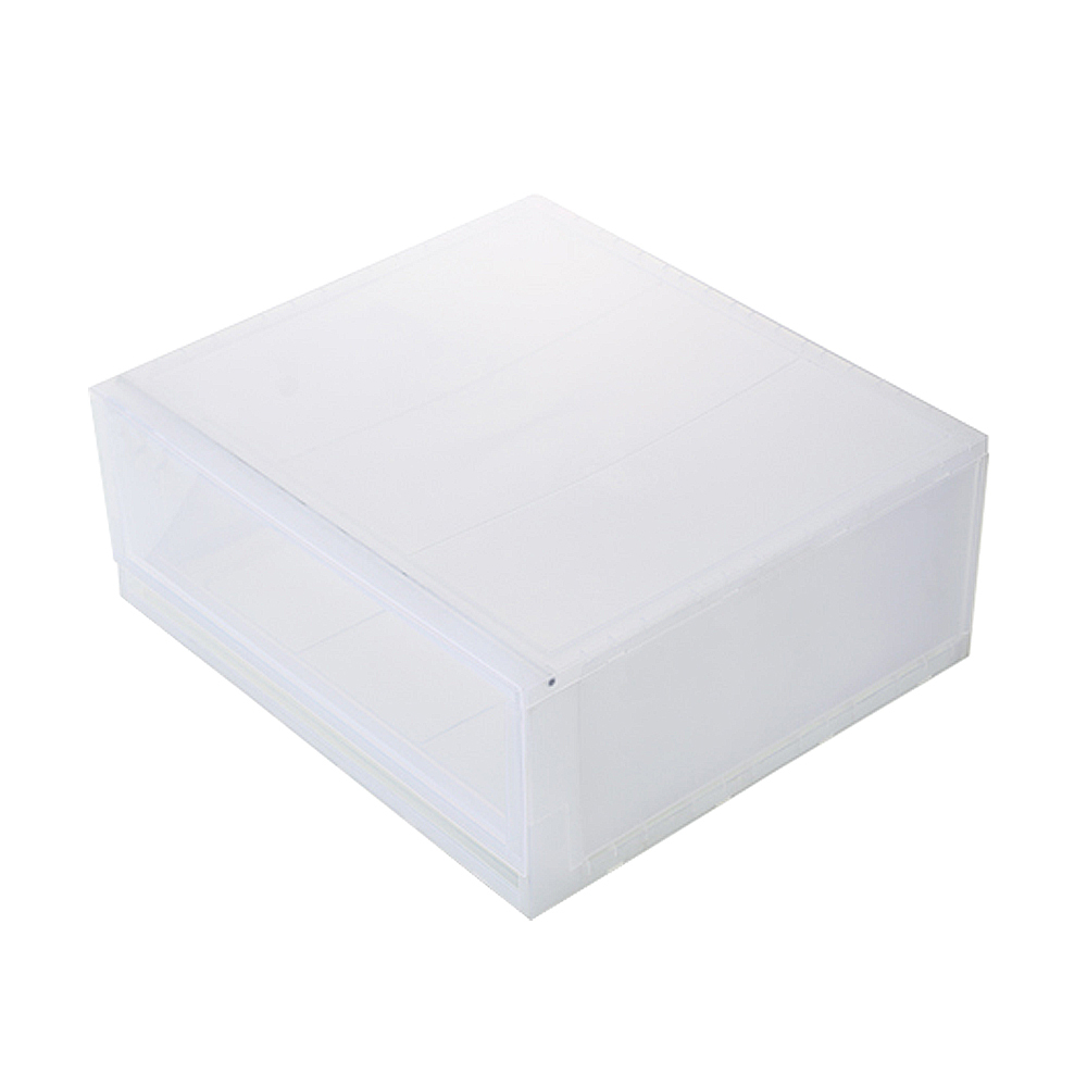 《真心良品》KEYWAY聯府 卡爾登加寬抽屜收納箱32L(加寬)1入-台灣製造