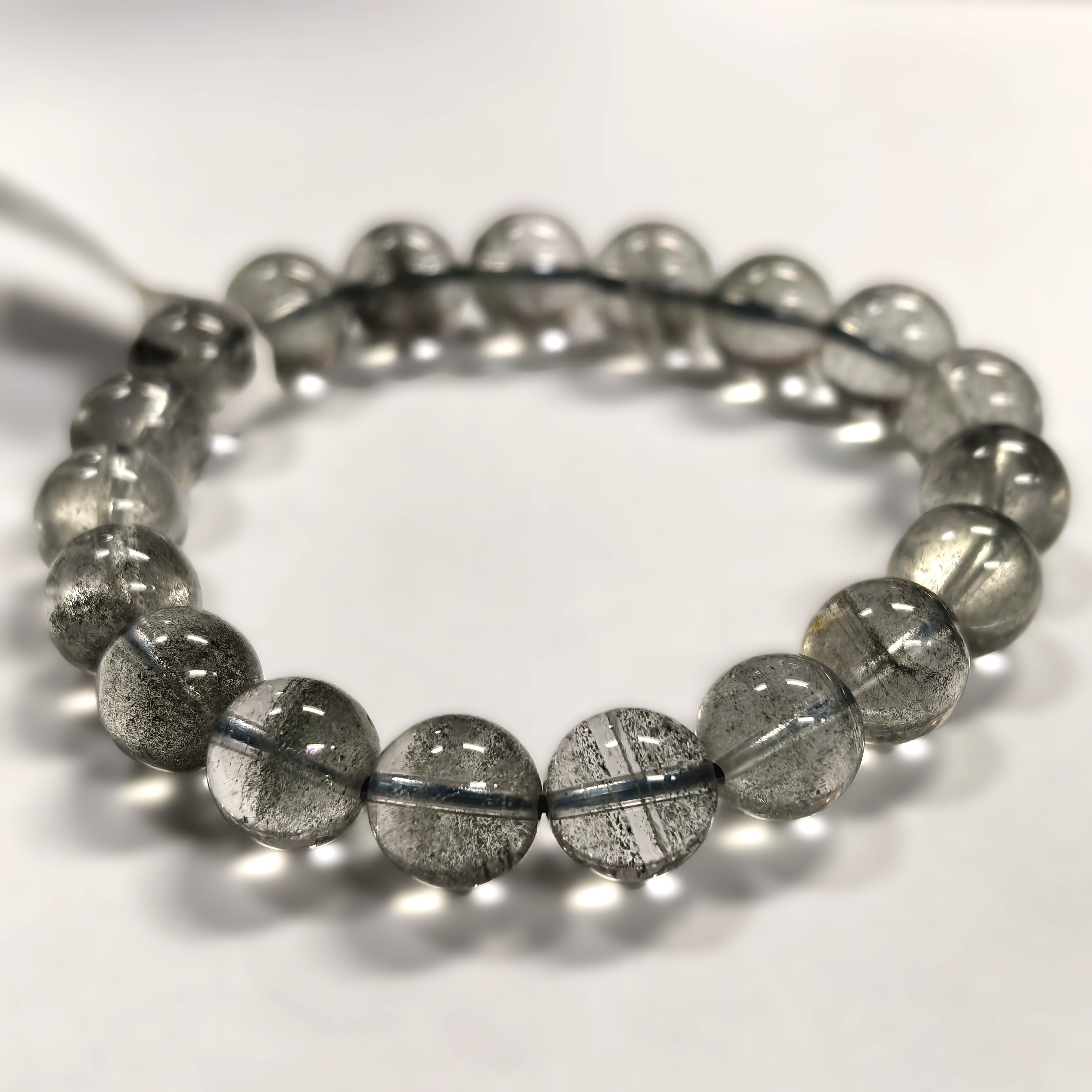 綠幽靈星光千層手串10m-10m+