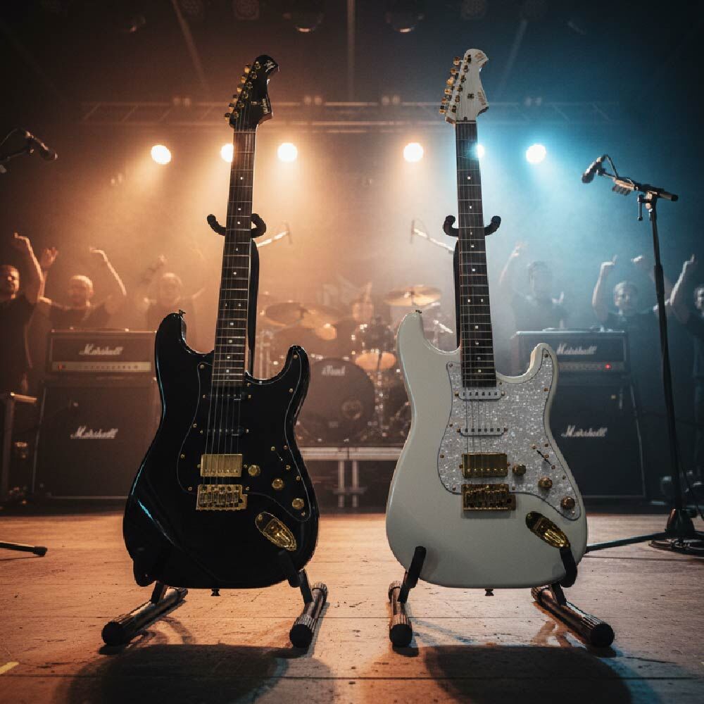 Mojolnir Mojolnir / M50S 魔捷尼爾 電吉他 黑金白金 兩色 第 2 張圖片｜三峽吉他 / Bass