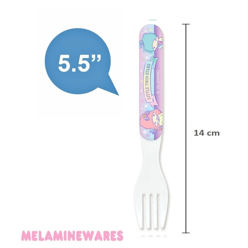 雙星仙子 Sanrio 5.5" 叉(科學瓷)