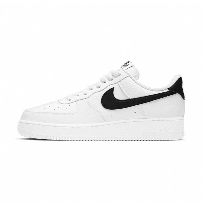Nike Air Force 1 Low "Black Fossil" 休閒鞋 白色 黑勾 荔枝皮 男鞋 CT2302-100 [台灣現貨]