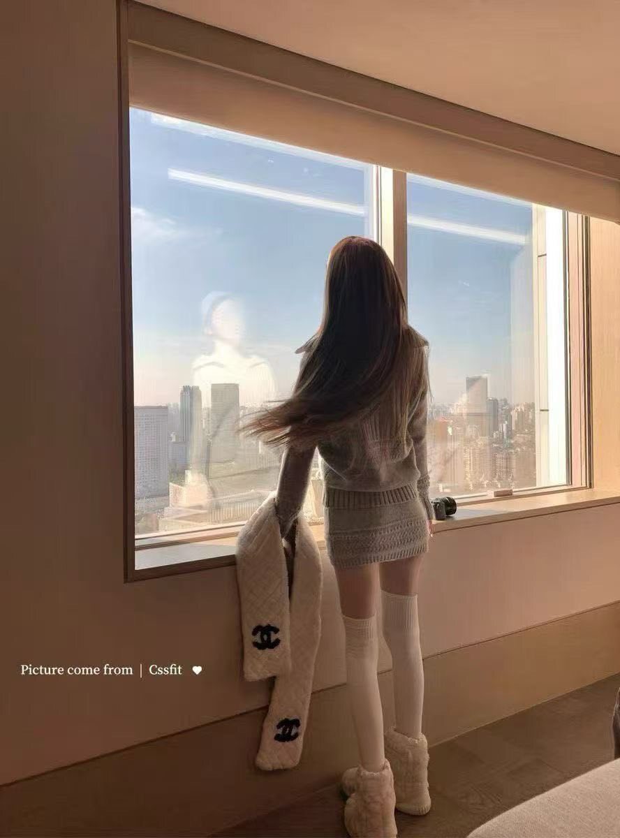 灰色溫柔純欲針織短裙套裝💛