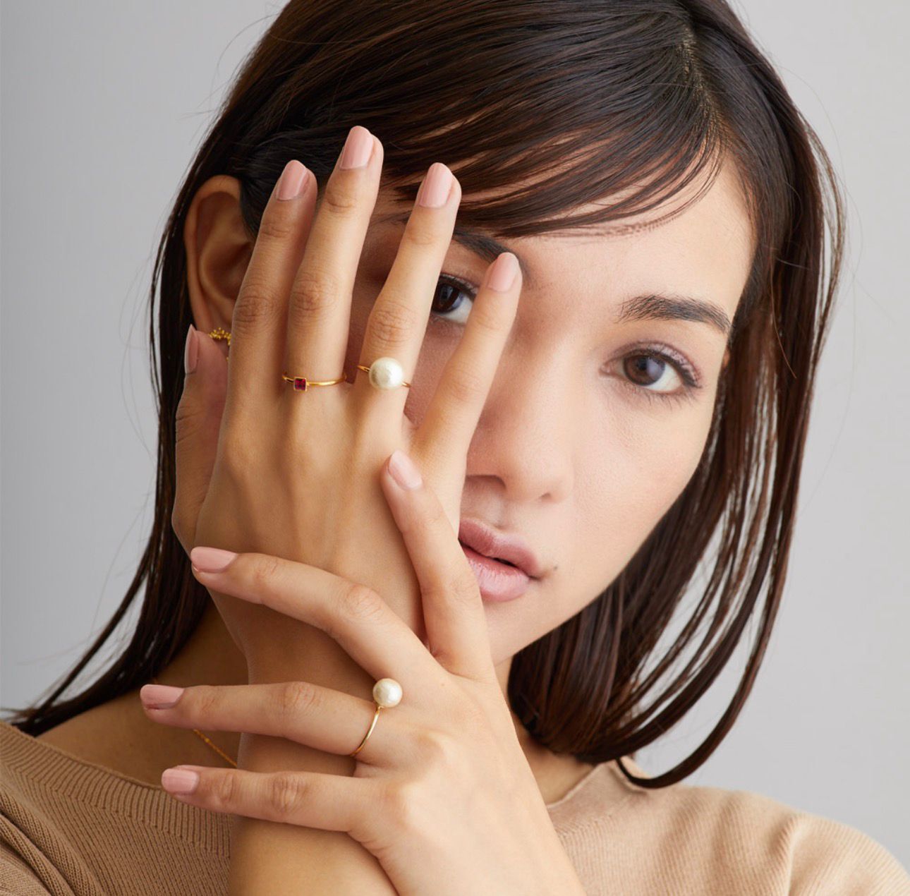 【預購】JN012008 Melody Accessory 古典滾邊方鑽戒