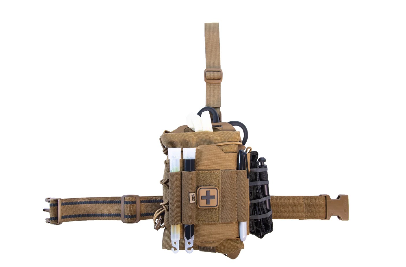 Hsgi Leg Panel HSGI ReFlex IFAK Leg Rig | Tactical Leg Mounted Medical