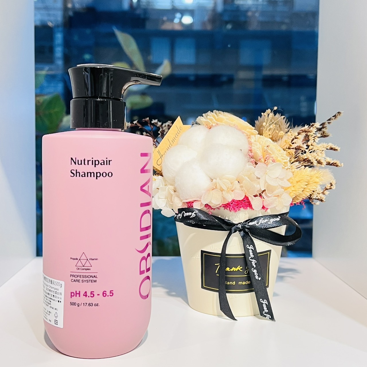 Obsidian 歐絲汀 植萃滋養賦活洗髮乳500g