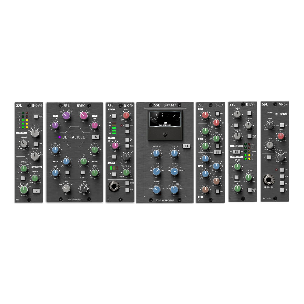 Solid State Logic Solid State Logic / 500系列 模組化壓縮器/前級/等化器/效果器 — 三峽效果器