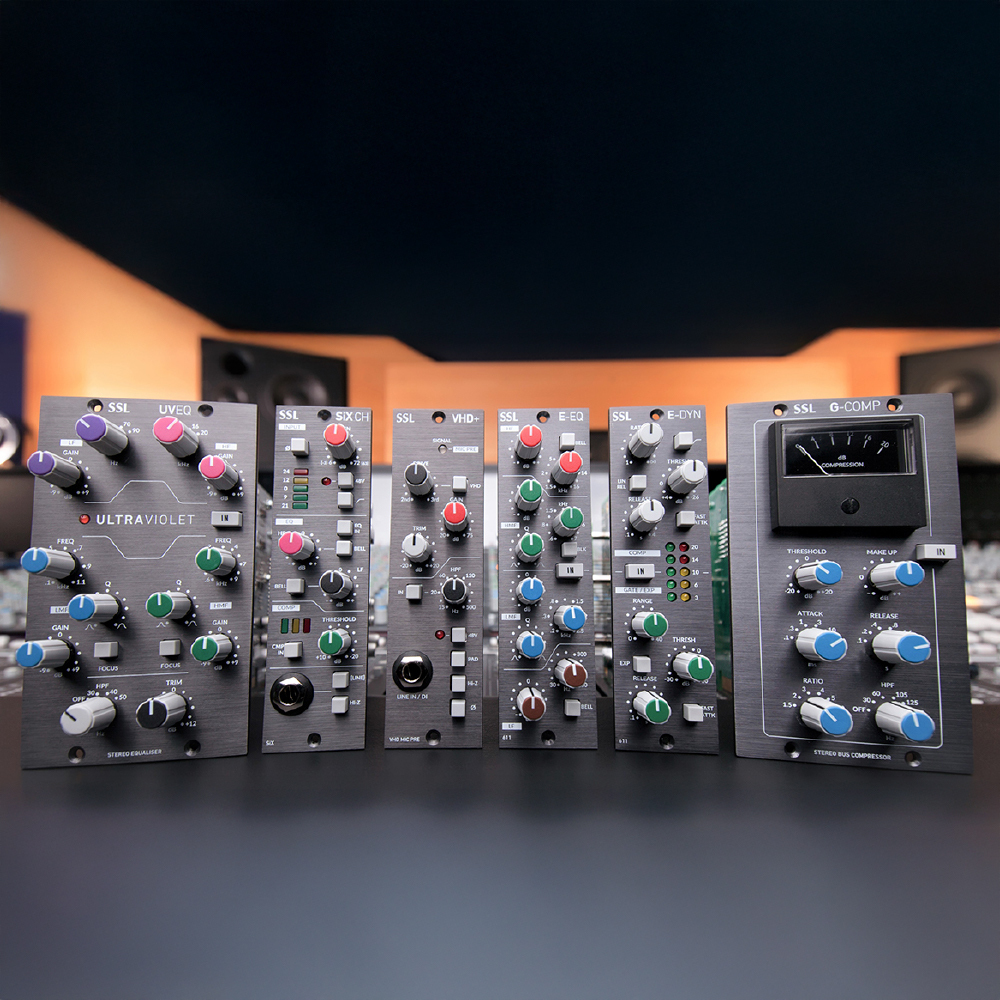 Solid State Logic Solid State Logic / 500系列 模組化壓縮器/前級/等化器/效果器 第 3 張圖片｜三峽效果器