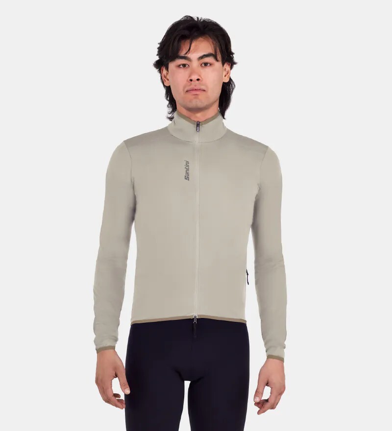 Santini 魔術可攜式防水外套 男女共版 -卡布奇諾