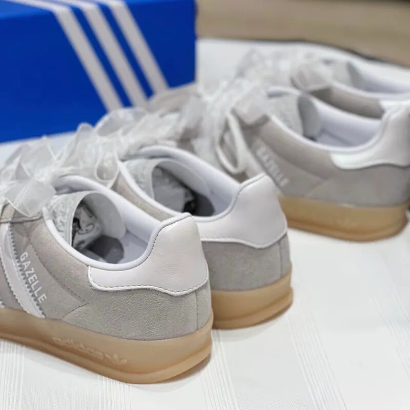 KTQ STORE ‧ 宋雨琦同款 Adidas Originals Gazelle 德訓鞋女鞋 灰 JQ7008