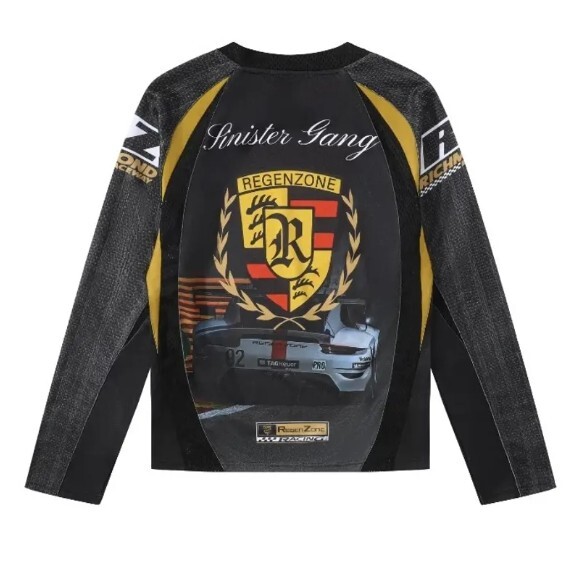 REGEN ZONE「SPUR」超跑競速賽車數位騎行長袖