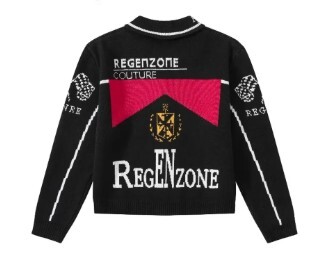 REGEN ZONE「SPUR」競速賽車元素開襟衫