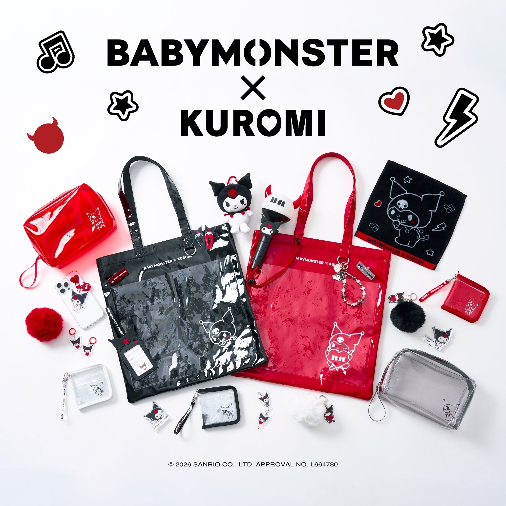 Babymonster x Kuromi JAPAN MD online代購