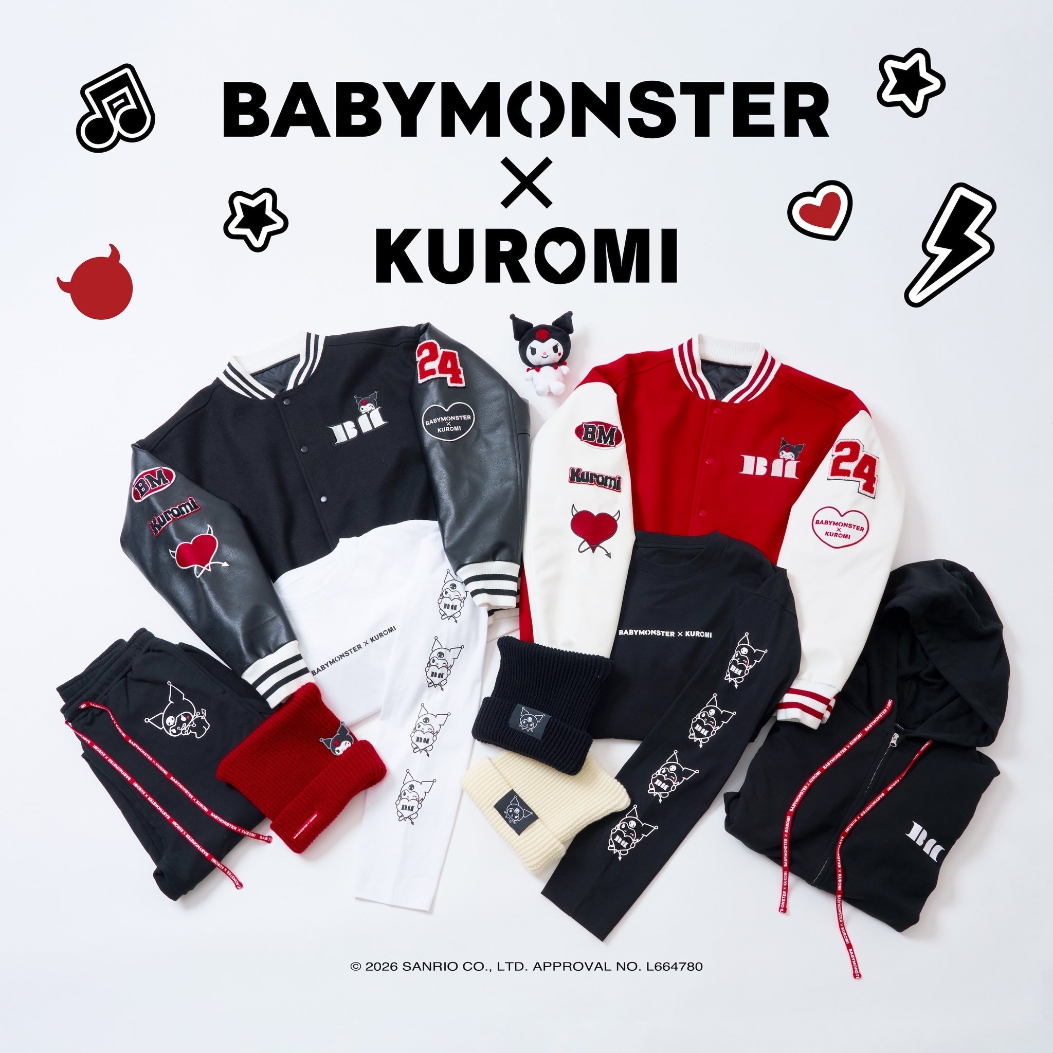 Babymonster x Kuromi JAPAN MD online代購