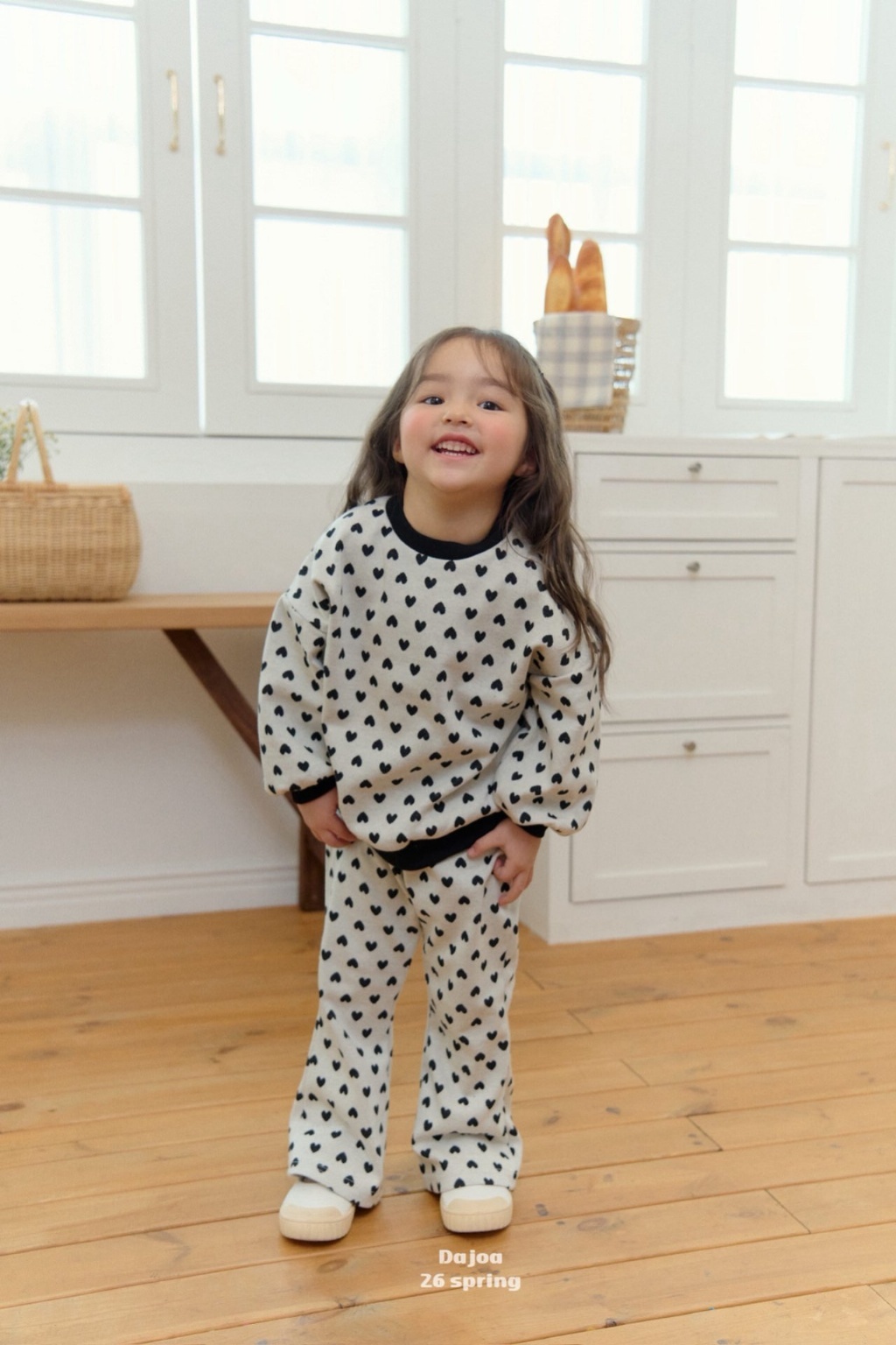 正韓春DAJOA 兩色甜甜愛心套裝