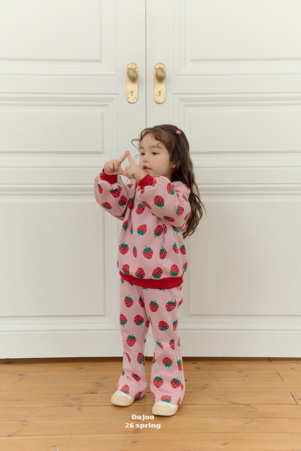 正韓春DAJOA 兩色甜滋滋草莓套裝