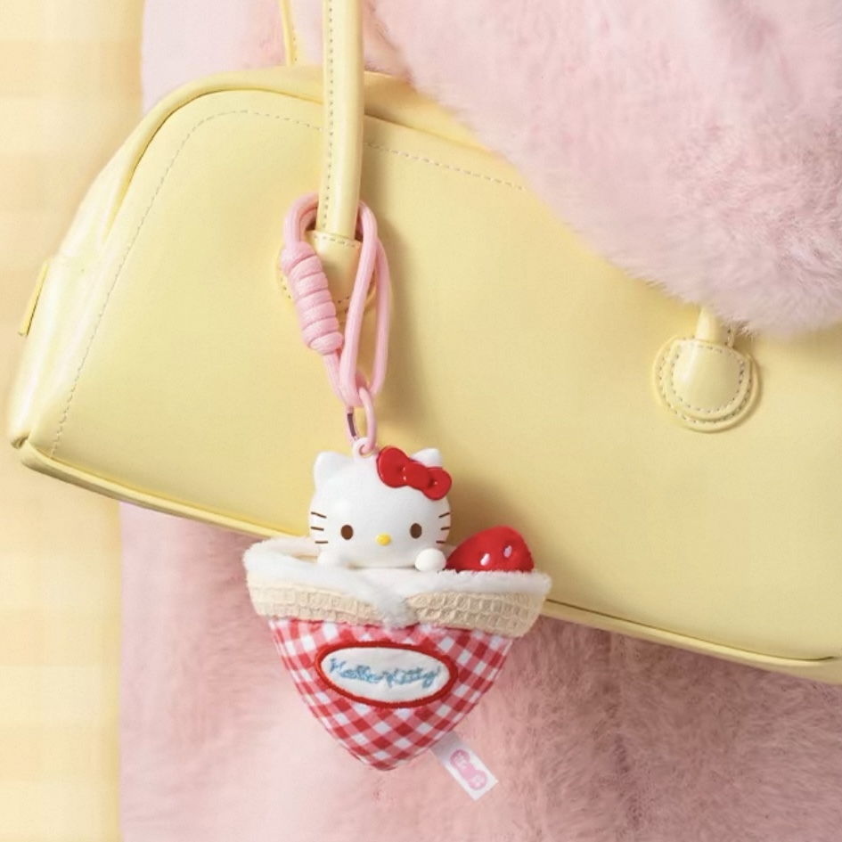 馬克圖布 x Hello Kitty 下午茶 毛絨 吊飾 盲盒