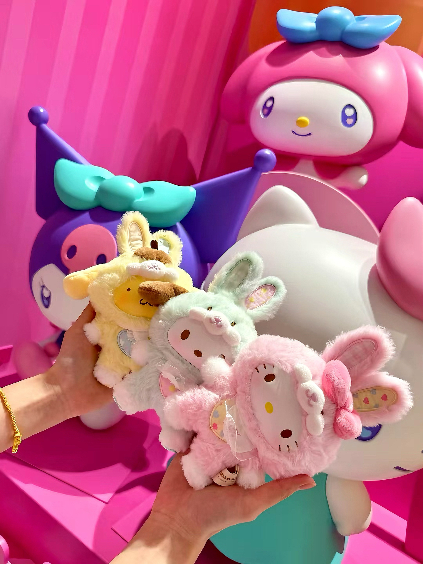 代購-TOP TOY x Sanrio 三麗鷗 精靈兔寶寶 毛絨掛件 盲盒/一中盒（共六個，不重複）