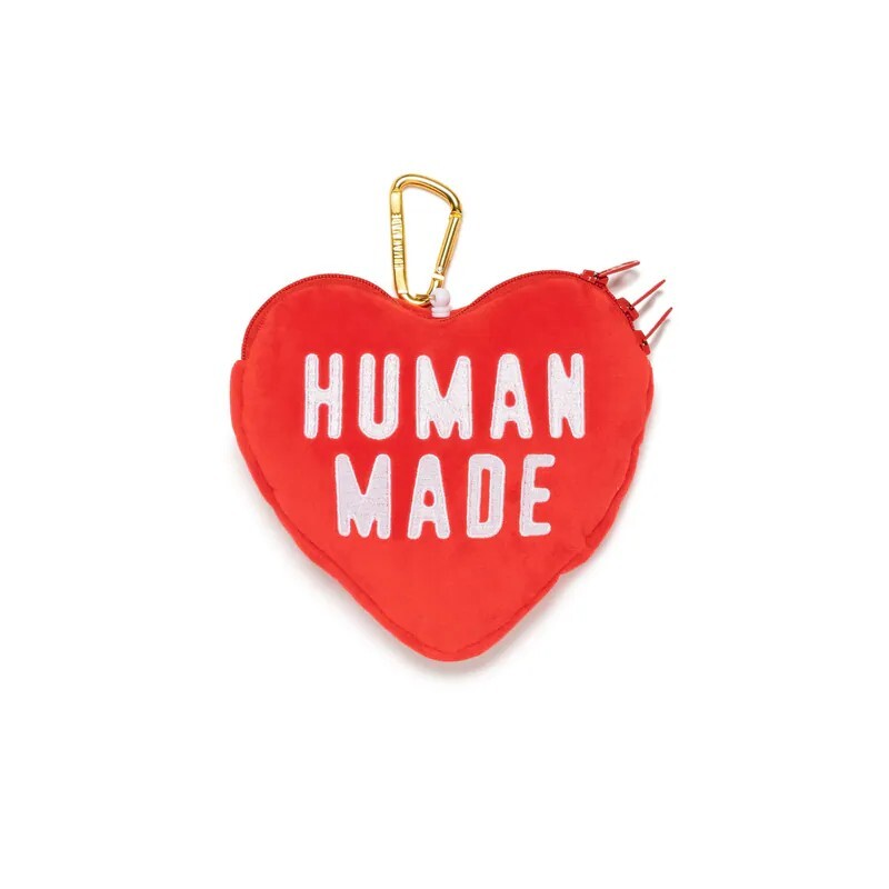 iSNEAKERS｜HUMAN MADE HEART PASS CASE 立體愛心 伸縮票卡夾 吊飾 車票夾 紅色