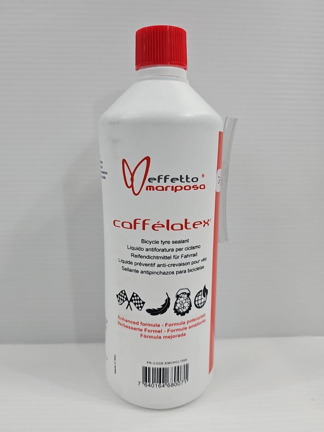 effetto mariposa 咖啡拿鐵補胎液 1000ml (大瓶) OPEN胎 無內胎 管胎適用 事前補胎液 無內胎補胎液