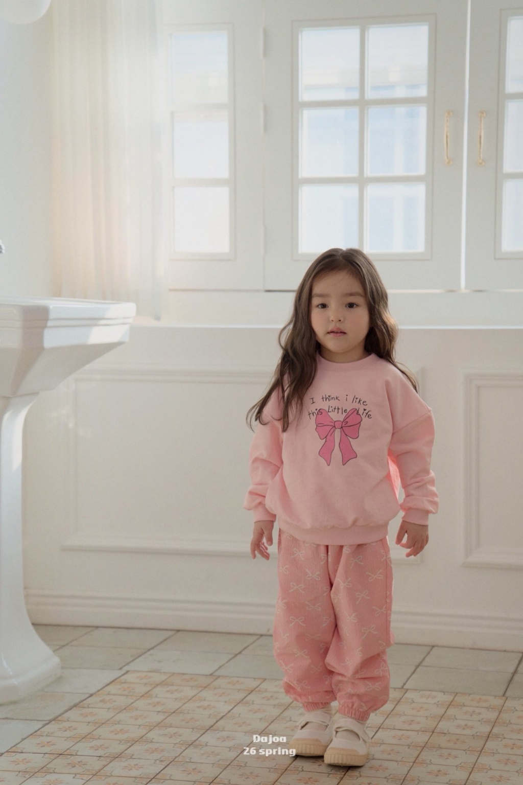 正韓春DAJOA 兩色甜美蝴蝶節套裝